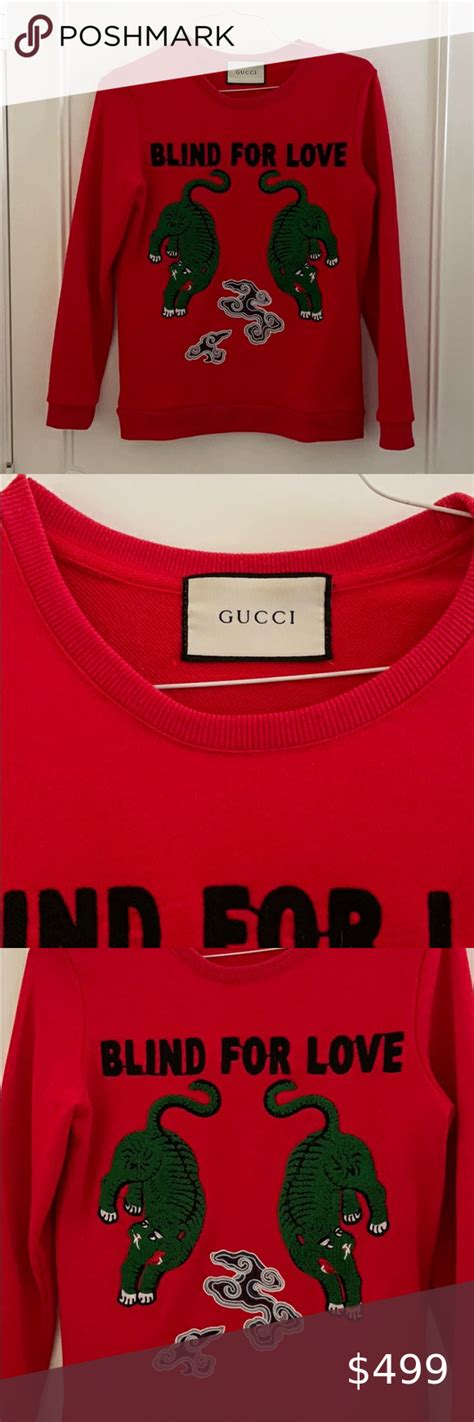 Gucci Blind For Love Sweater .